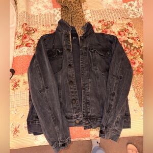 Forever 21 Black Denim Jacket